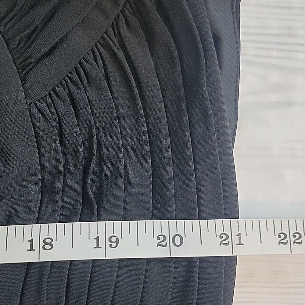 Cache Luxe Elegant Black Women's Special Occasion Top Size L - Picture 12 of 12